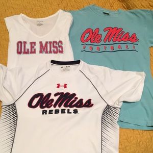 Ole Miss 3 pack Shirts